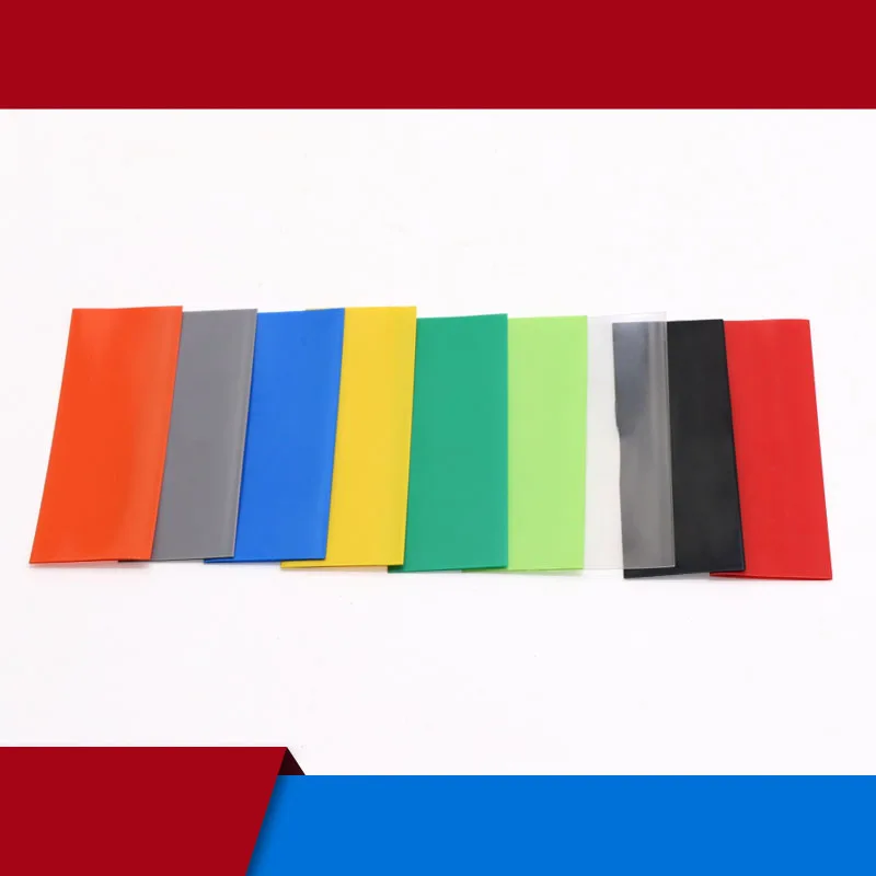 ПВХ термоусадочные трубки ширина 50 мм диаметр 32 (для двух 18650 аккумуляторных