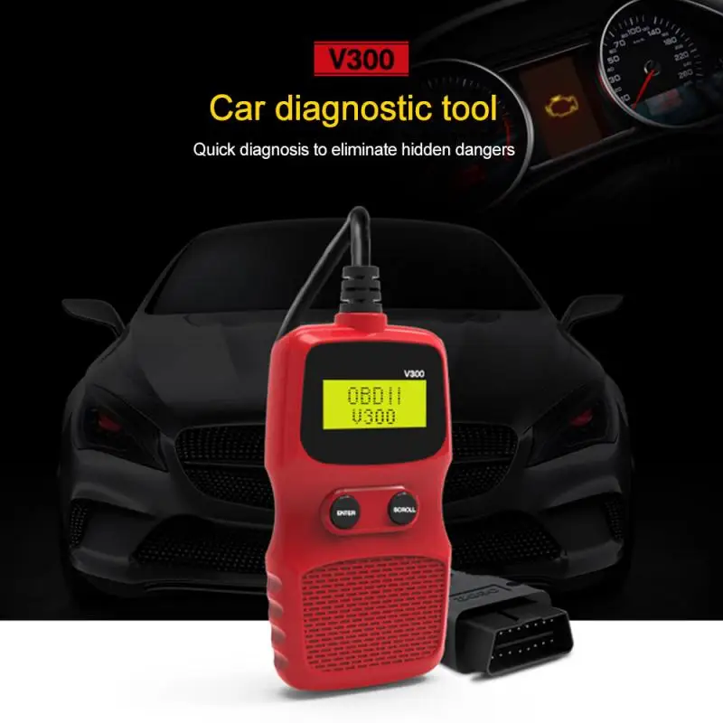 Дропшиппинг Новый OBD2 ELM327 V300 OBDII автомобильный диагностический инструмент