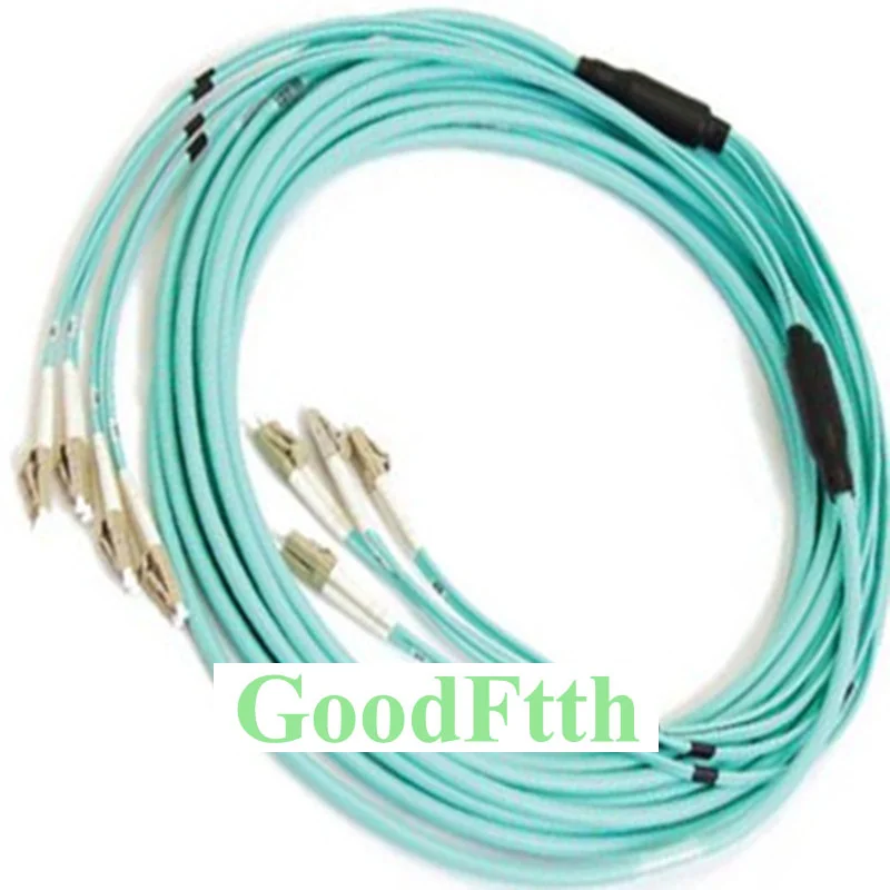 Fiber Patch Cord LC-LC OM3 Trunk Breakout 2.0mm 8 Cores GoodFtth 3m 4m 5m 6m 7m 8m 10m 15m 20m 25m