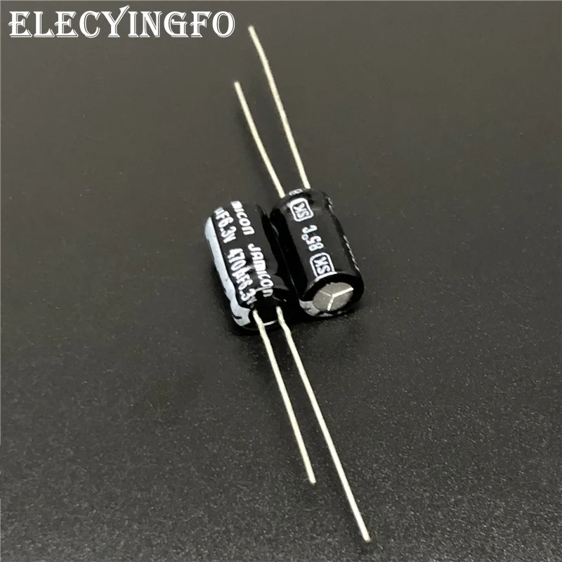 10 шт./100 шт. 470 мкФ 6.3V470uf JAMICON SK Series 6.3x11mm высокое качество 6.3V470uF Алюминий