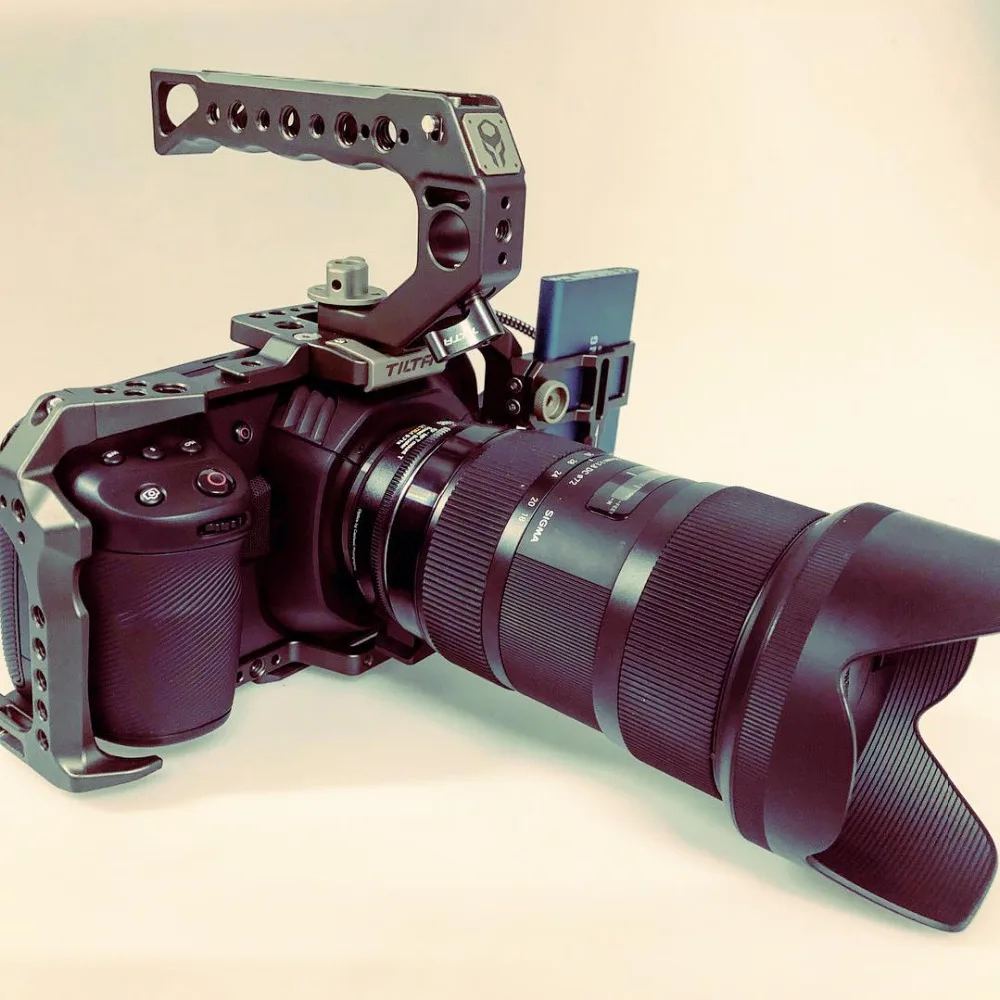 TA T01 B G для камеры Tilta BMPCC 4K/6K с полным держателем накопителя SSD 4K Основной комплект