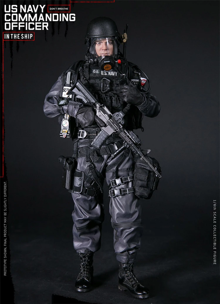 Женская полноразмерная экшн-фигурка масштаба 1/6 DAMTOYS 78050 командир ВМС США солдат