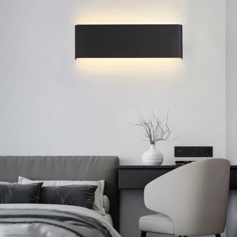 

LED wall lamp modern home staircase lighting lamp living room decoration indoor warm living room background light AC85-265v