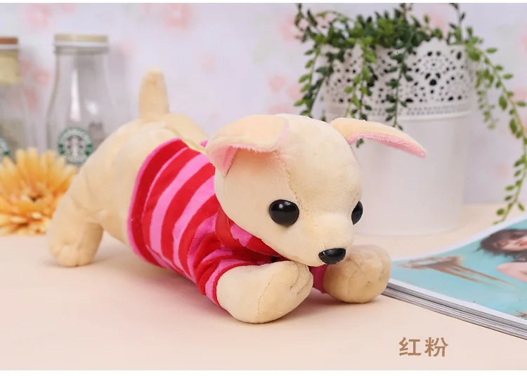 Плюшевая Сумка-карандаш для собак, плюшевая Сумка-карандаш Kawaii astuccio scuola, сумка для ручек, пеналы для карандашей, школьные сумочки