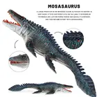 Реалистичные фигурки динозавров Mosasaurus, модель динозавра, игрушки для коллекционеров, украшение вечерние, подарки для детей, 1 шт.