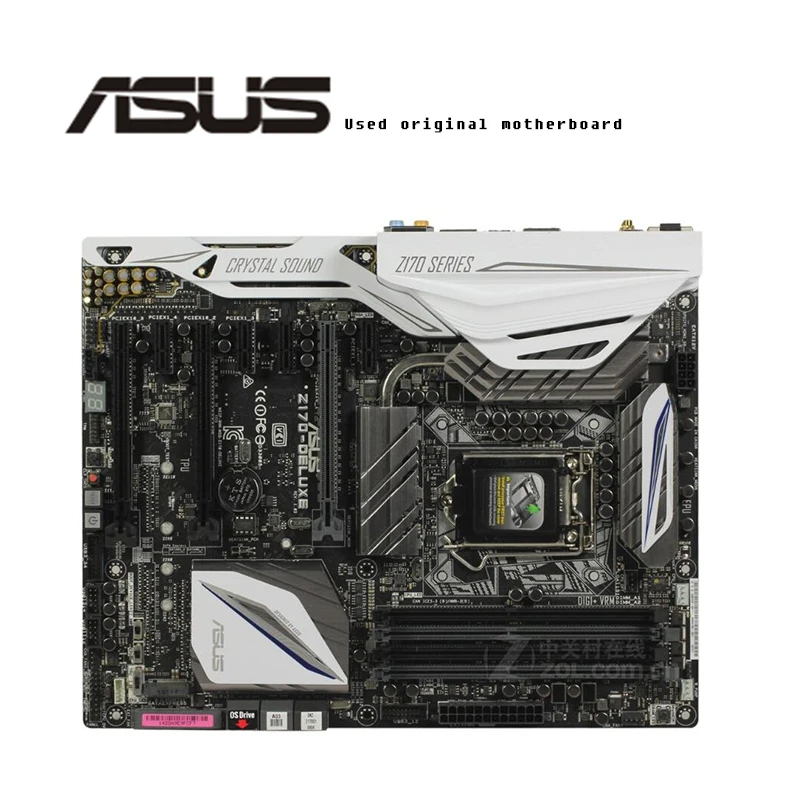 Для ASUS Z170 DELUXE оригинальная материнская плата Socket LGA1151 DDR4 настольная