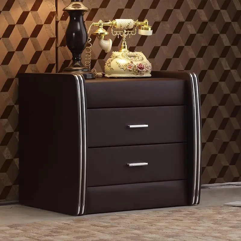 Kayu Armarios Mesillas Mesita Noche Para El Европейский шкаф из искусственной кожи Mueble De Dormitorio Quarto