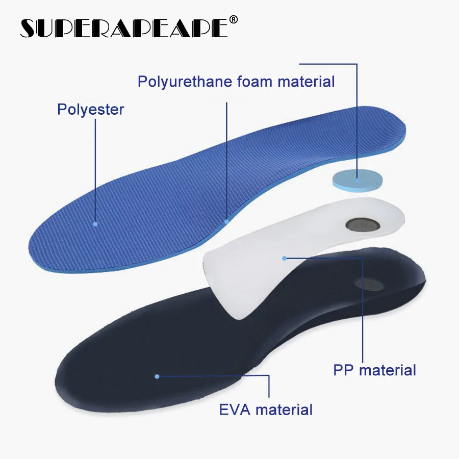 Insole стелька высокого арочного подошвенного фасцита ортопедическая Арка