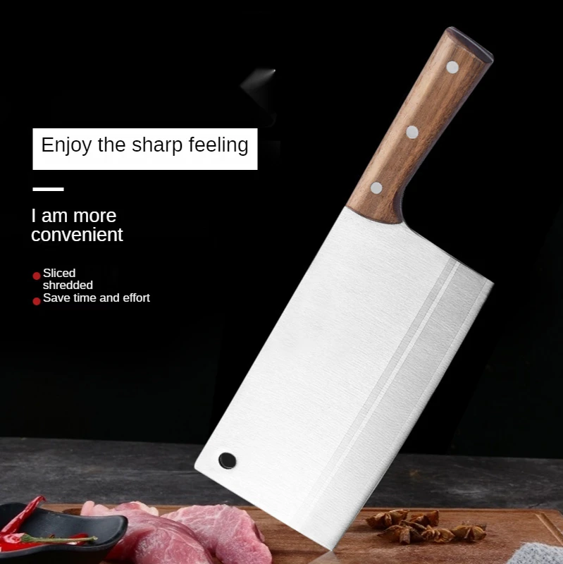 

Кухонный инструмент для резки овощей мяса Универсальный поварской нож бытовые острые ножи из нержавеющей стали