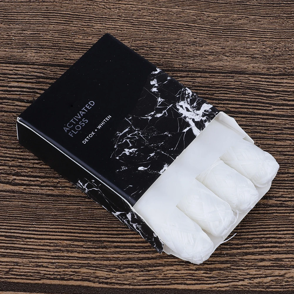 Биоразлагаемая Экологически чистая нить из бамбука 4 шт./компл. рулона катушка