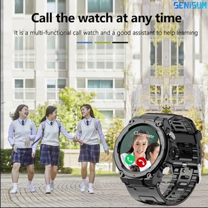 2021 smart sports watch 1 28 inch screen 4g phone call camera ip68 swimming pedometer outdoor running emergency sos smart watch free global shipping