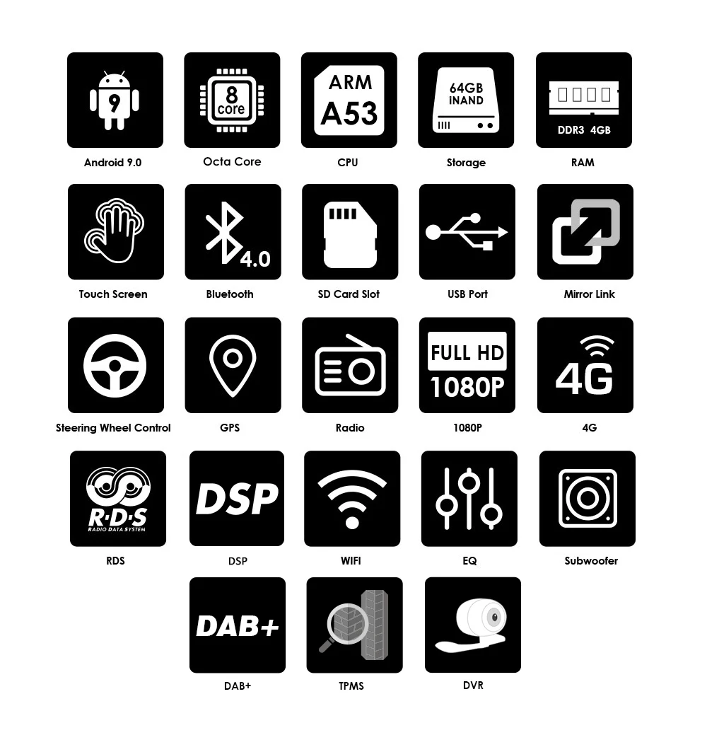 HIZPO 2din Android 9,0 Восьмиядерный 4 Гб ram автомобильный DVD для VW Passat CC Polo GOLF 5 6 Touran EOS T5 Sharan Jetta Tiguan gps Радио bt