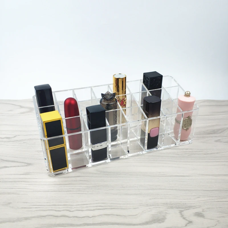 Новое поступление модный прозрачный органайзер для губ акриловый Органайзер