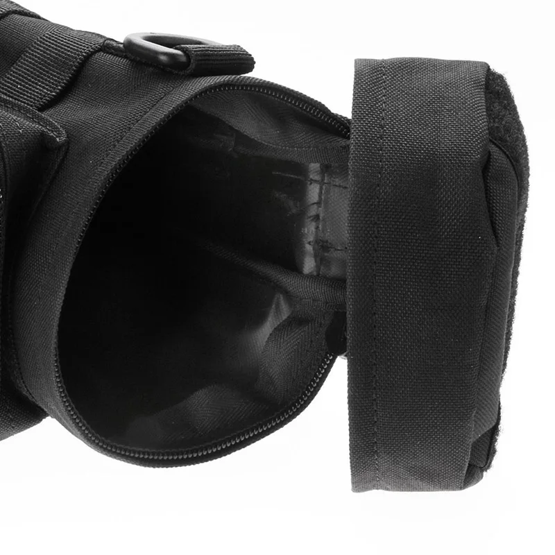 Насос-фляжка для воды "Outdoor Water Bottle Pouch Military Tactical Molle Kettle Case Waist Bag Multifunction Pockets EDC Gear Camping Hiking Riding on"