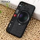 Винтажный чехол MaiYaCa в стиле ретро для камеры M9 M8 для телефона iPhone X XR XS 11 12 13 Pro MAX 5 6 6S 7 8 Plus Samsung Galaxy S8 S9 S10