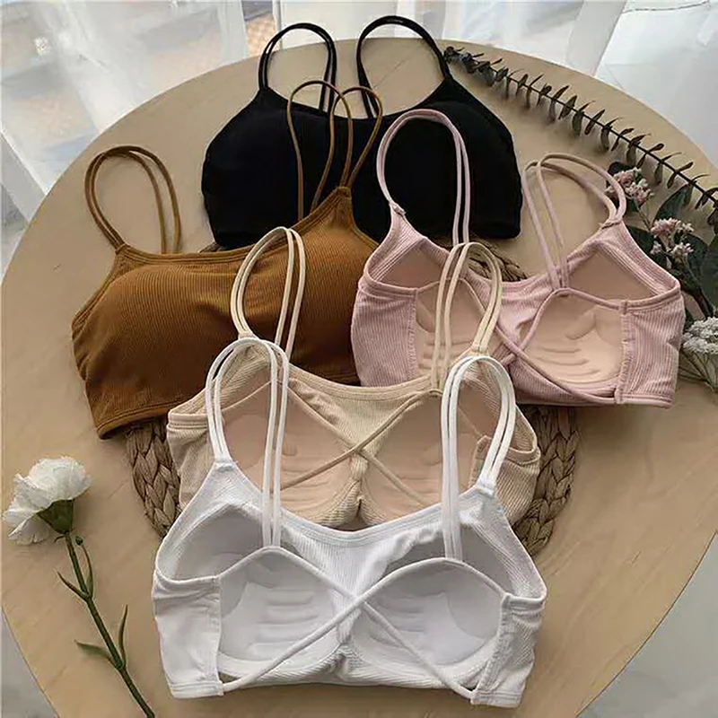 

Sexy Beauty Back Bra Women Wireless U-Shape Big Backless Underwear Gather Push Up Lingerie Seamless Bralette