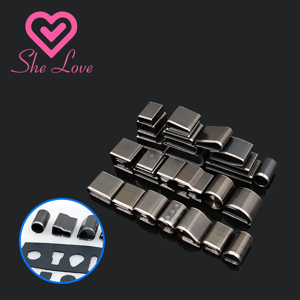 

24/39/52/55Pcs Hollow Punch Cutter Set Leather Craft One Hole Punching Tools for Leather Belts DIY Tool