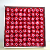 81pcs valentines day gift for girlfriend lover rose flower soap wedding gifts for guests bridesmaid gift party favors presents
