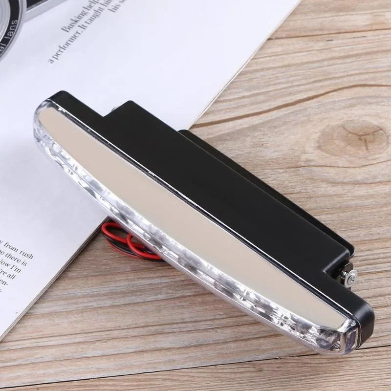 

2PCS 8LED Daytime Running Lights Auto Assembly Styling Super Bright White External 12V DRL Running Light