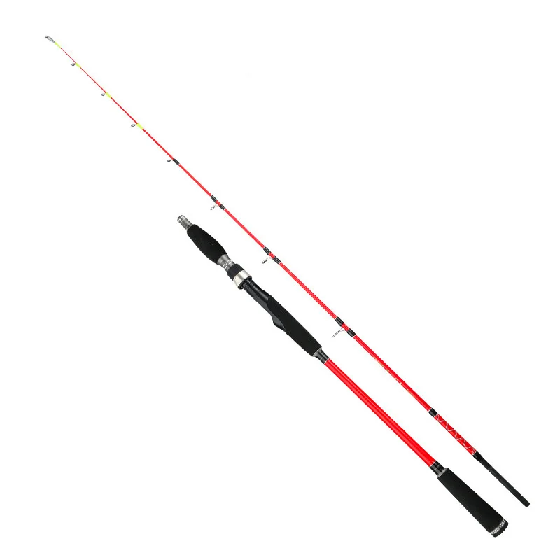 Enlarge Sea Fishing Slow Rod 1.5/1.68/1.7M Carbon Fibre Solid Rod Tip Ocean Rod Scratch Resistant for Offshore Fishing