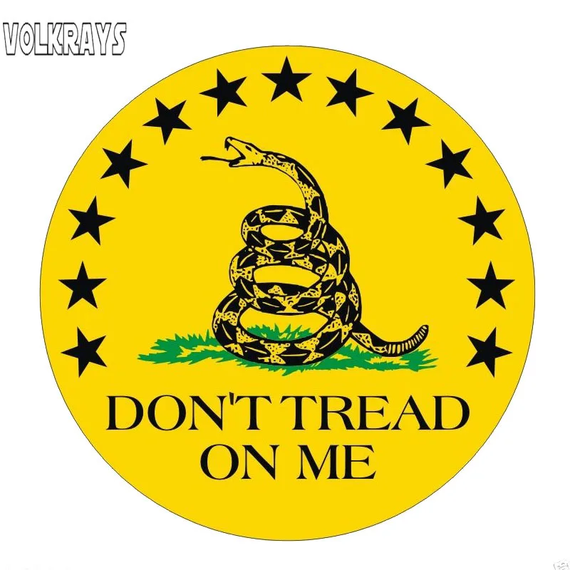 Volkrays креативные автомобильные стикеры Dont on Me змеиные аксессуары Светоотражающие