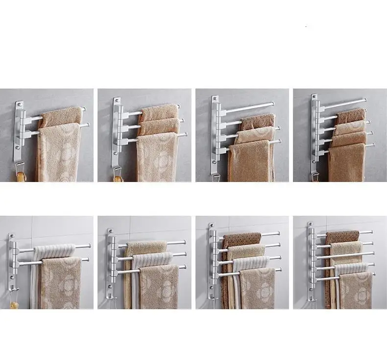 Estante Prateleira Parede Etagere Lazienka Estanteria Rotatable Salle De Bain Wall Shower Accessories Towel Rack Bathroom Shelf