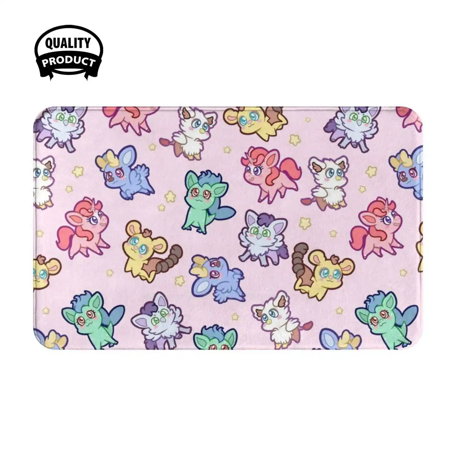 Милые мифические существа мягкая подушка домашний коврик дверной единорог