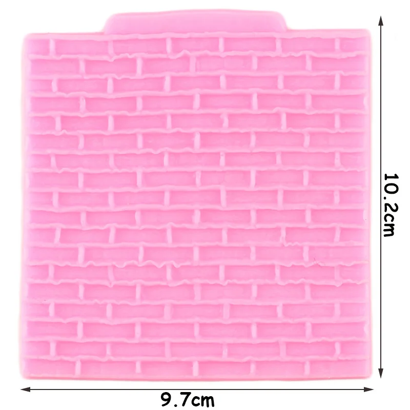 Каменная текстура Настенная силиконовая форма кружевной коврик шоколадная