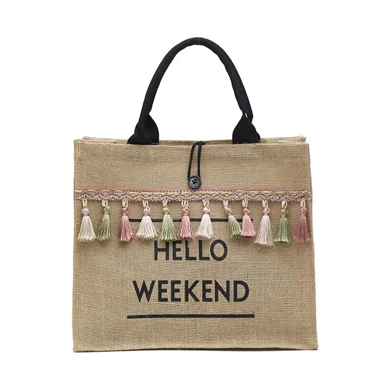 

Summer Handmade Bags for Women Beach Weaving Ladies Straw Bag Wrapped Beach Bag Moon Shaped Top Handle Handbags Tote New Arrival