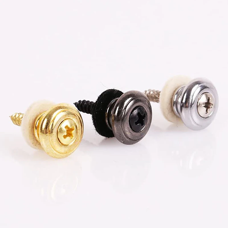 2pcs wolle kupfer gitarre strap lock locking pegs pins pilz form ende taste für akustische klassische elektrische bass gitarre ukule free global