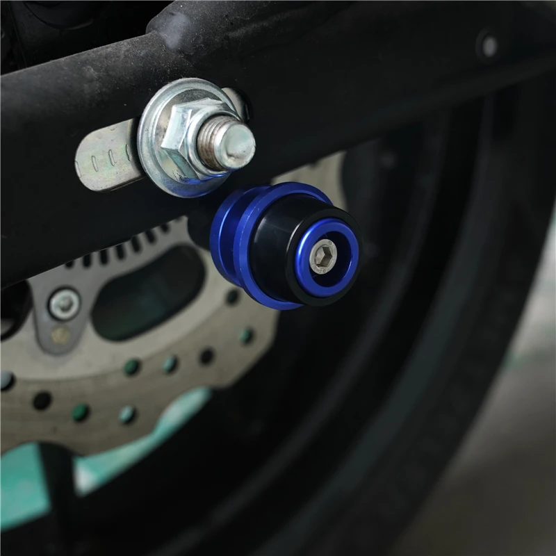 

8MM For Suzuki B-KING 1300 Bking 1300 2008 2009 2010 2012 Motorcycle CNC High quality Swingarm Spools Stand Screws With LOGO