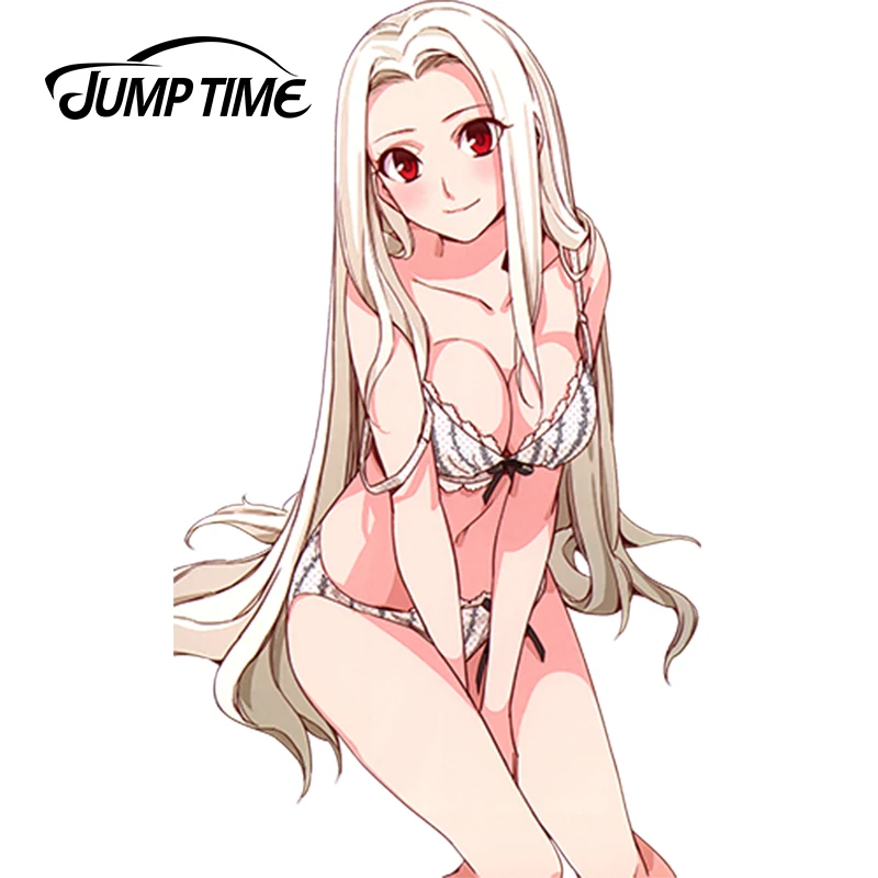 

JumpTime 13 см x 7,8 см автомобильный Стайлинг супер сексуальная красота ирисвиль фон Айнцберн JDM аниме Виниловая Наклейка Автомобильные стикеры а...