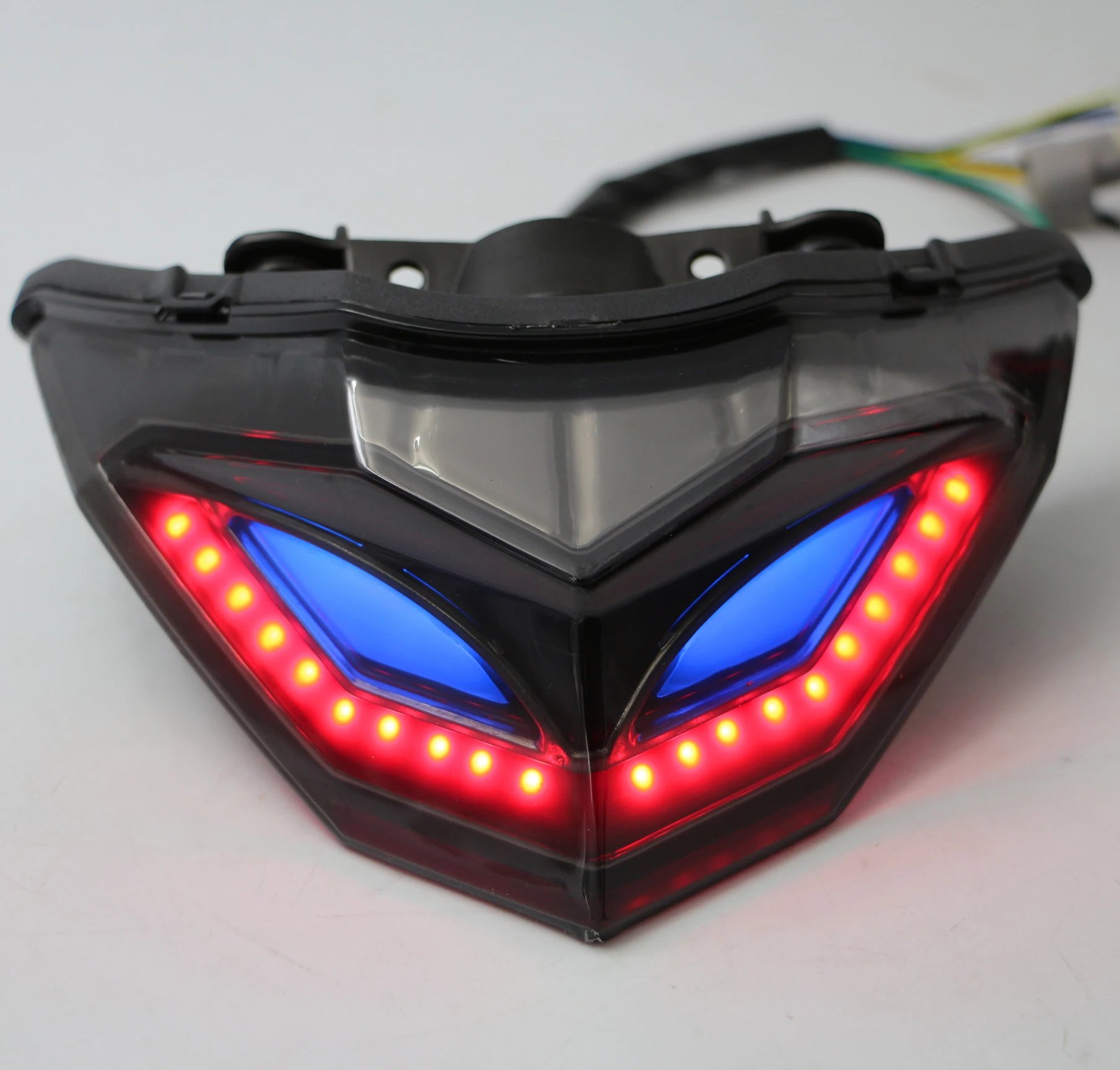 Интегрированный поворотный сигнал задний светильник подходит для Ninja 250 300 Z250 Z300