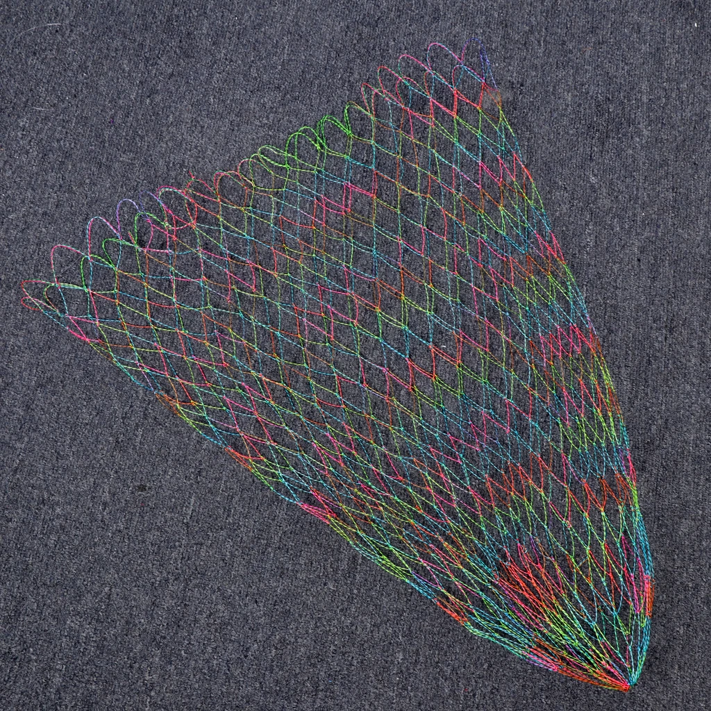 75 см мягкая полимерная рыболовная сачок ручная сеть для ловли нахлыстом форели