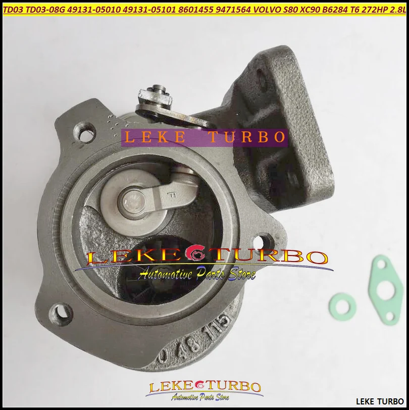 Фото Турбокомпрессор Turbo TD03 TD03-08G 49131-05010 49131-05101 8601455 9471564 для VOLVO S80 XC90 1998-2002, двигатель B6284 T6 272 л.с. 2.8 л. №3