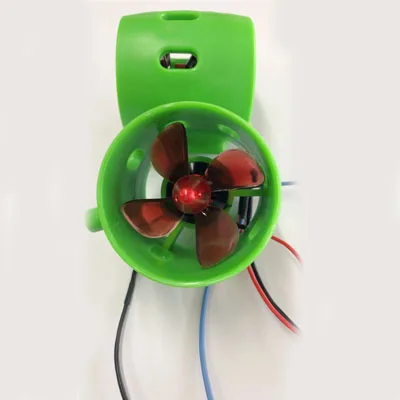30-200W подводный двигателя 4 лопастями бесщеточным Мотором 12-24V 20A ROV Propulsor для RC буксир лодки для доставки прикорма и оснастки Комплектующие для самостоятельной сборки - Цвет: 1PC CCW