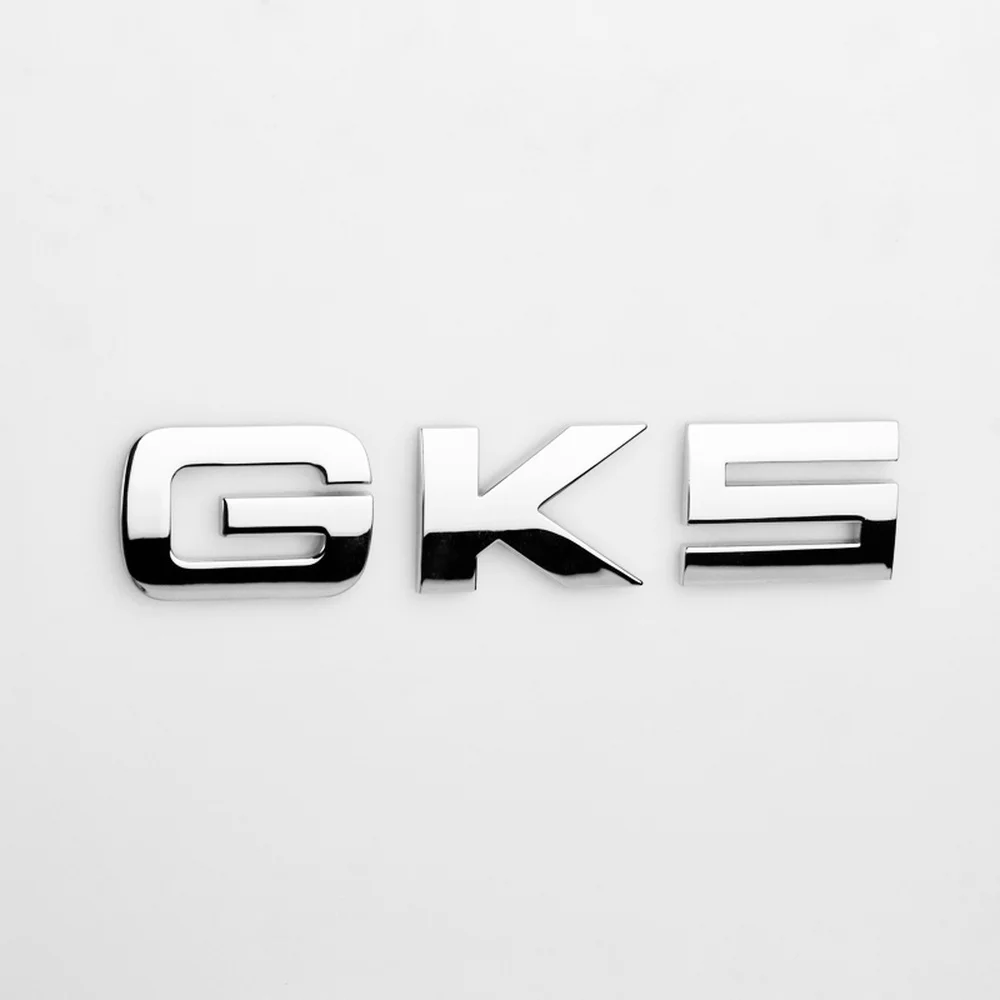 DSYCAR 1 шт. 3D металлический GK5 автомобильный боковое крыло задний багажник эмблема