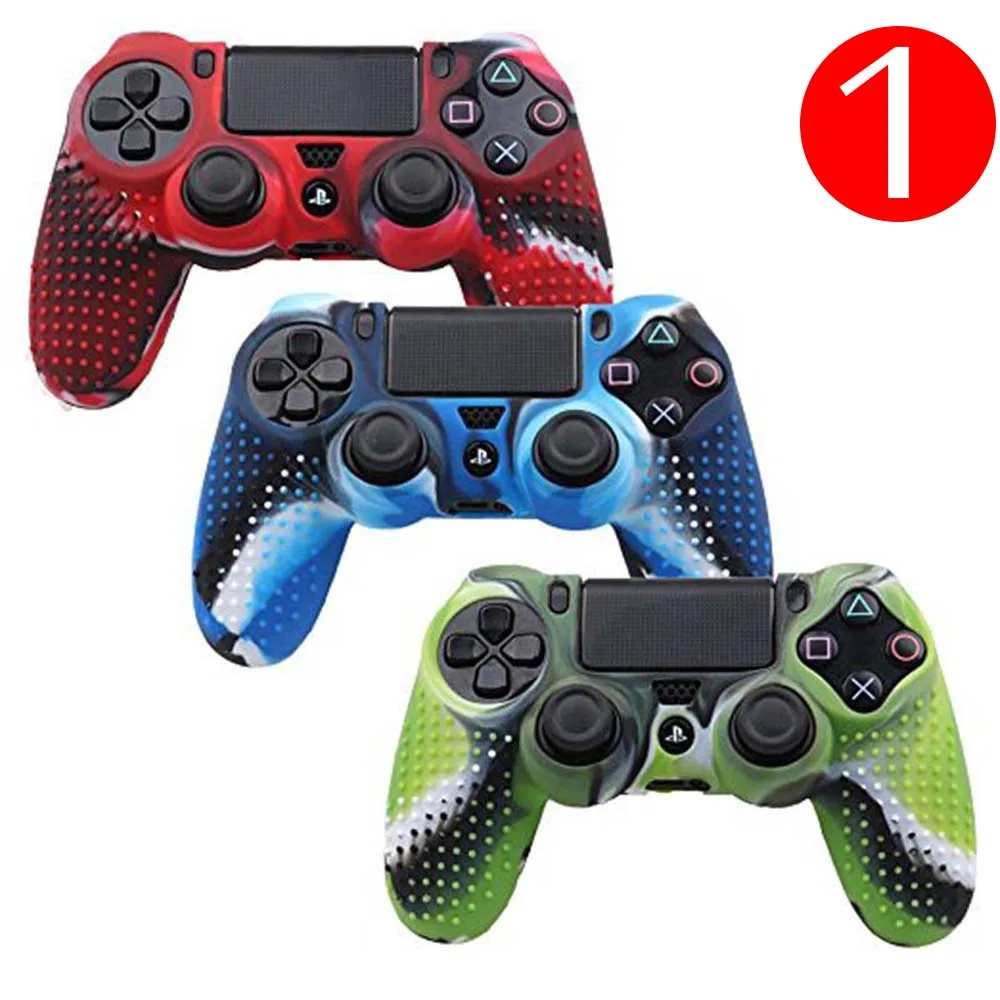 Ps4 ручки Элитные резиновые рукава комбинированная цветная версия геймпад