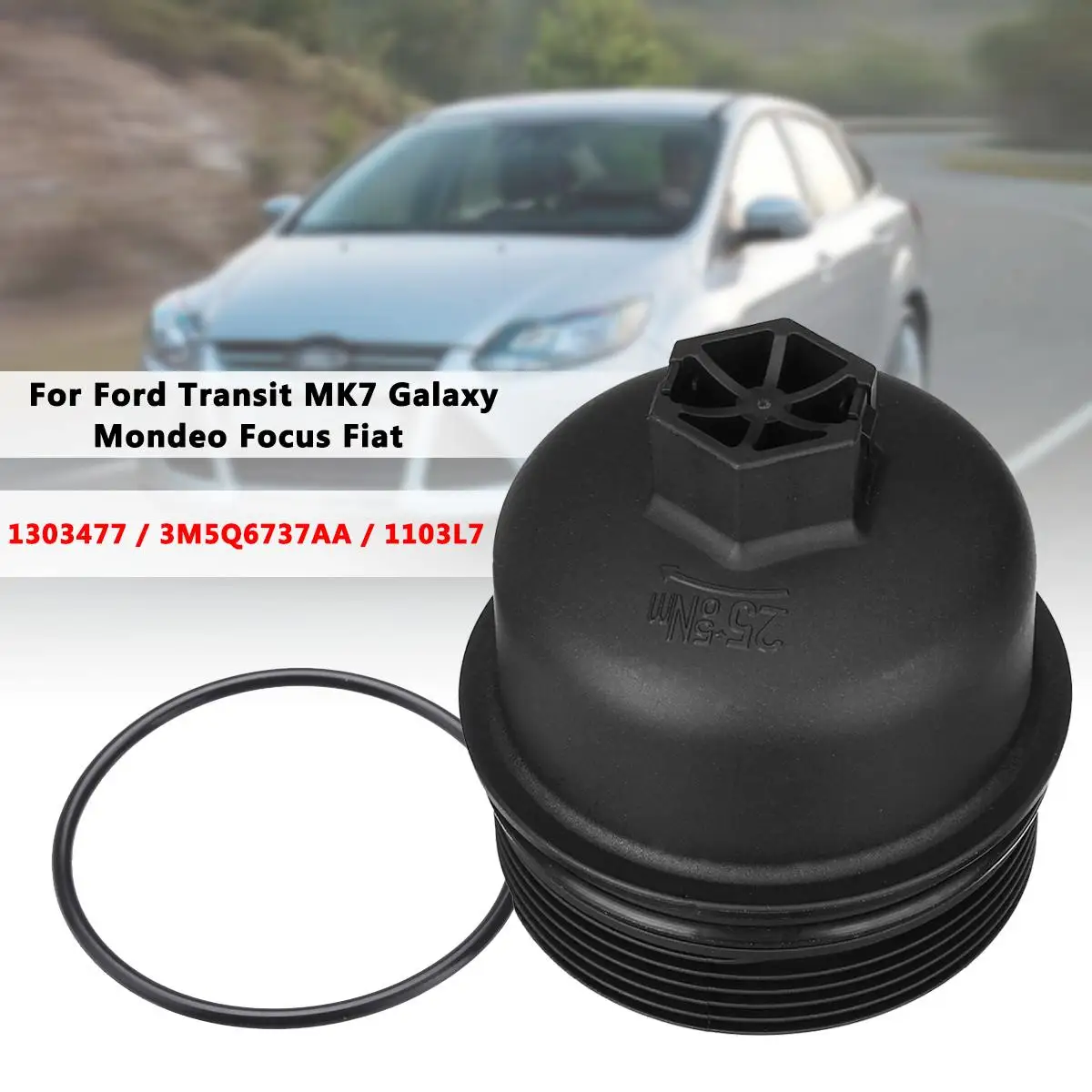 

Крышка масляного фильтра 3M5Q6737AA 1103L7 1103P8 73500070 для ford Transit MK7 /Galaxy /Mondeo /Focus/Fiat