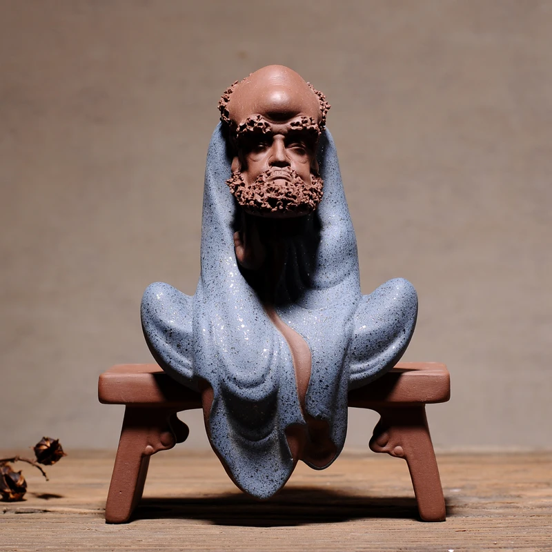 T креативные керамические статуэтки Будды и миниатюрные для входа домашнего