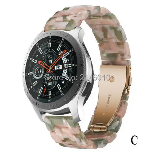 Быстросъемный резиновый ремешок для часов для samsung Galaxy Watch S3/S2 Galaxy 42 мм/46 мм/gear S3/S2/Active Ticwatch 2/E