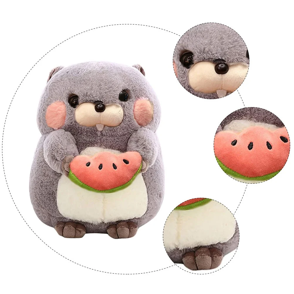 1 шт. милые плюшевые домашние тапочки с изображением сурок кукла прекрасный