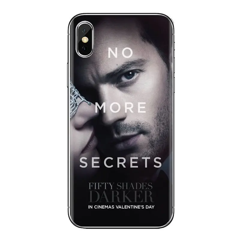 Soft Transparent Cases fashion 50 Fifty Shades Of Grey Sex For iPod Touch Apple iPhone 4 4S 5 5S SE 5C 6 6S 7 8 X XR XS Plus MAX |