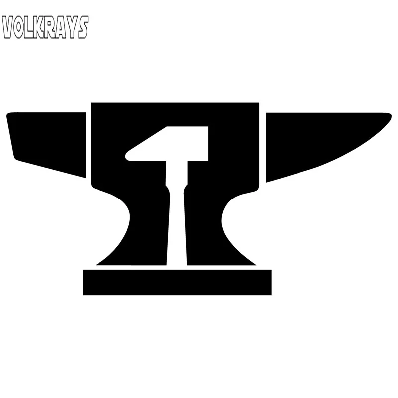 Volkrays креативные автомобильные стикеры наковальня и молоток аксессуары для