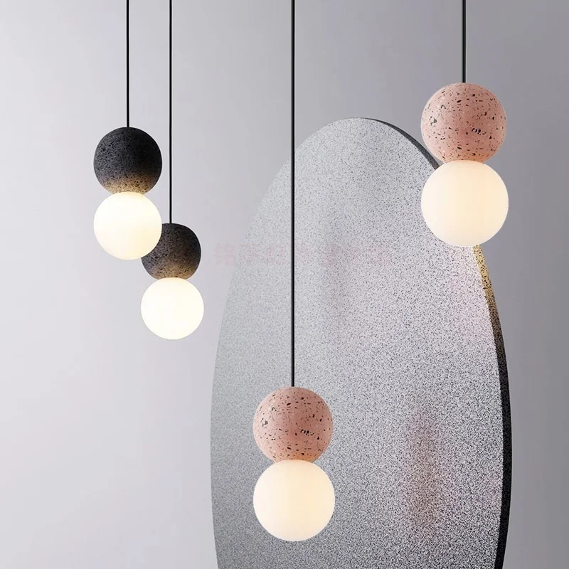 

Подвесной светильник в скандинавском стиле, современный простой креативный стеклянный светильник для столовой, кухни, ресторана, кафе, про...