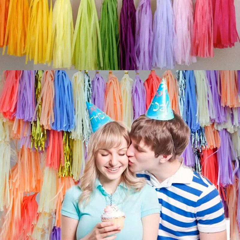 Конфетти DIY тонкая глянцевая бумага Гирлянда для Свадьбы Дети Единорог День