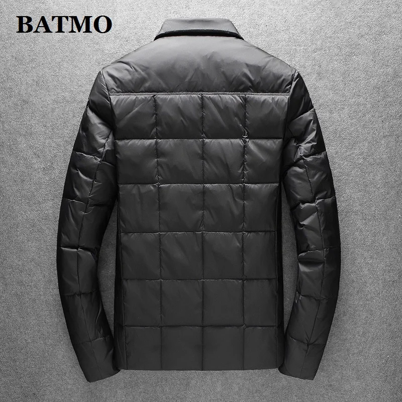 BATMO 2020 Новое поступление зимние 80% Белые куртки на утином пуху для мужчин зимний