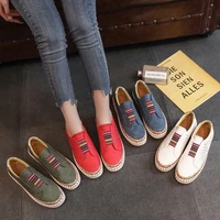 women flat shoes hot sale spring summer ladies loafers comfortable harajuku vintage sneaker size 35 43 zapatos mujer