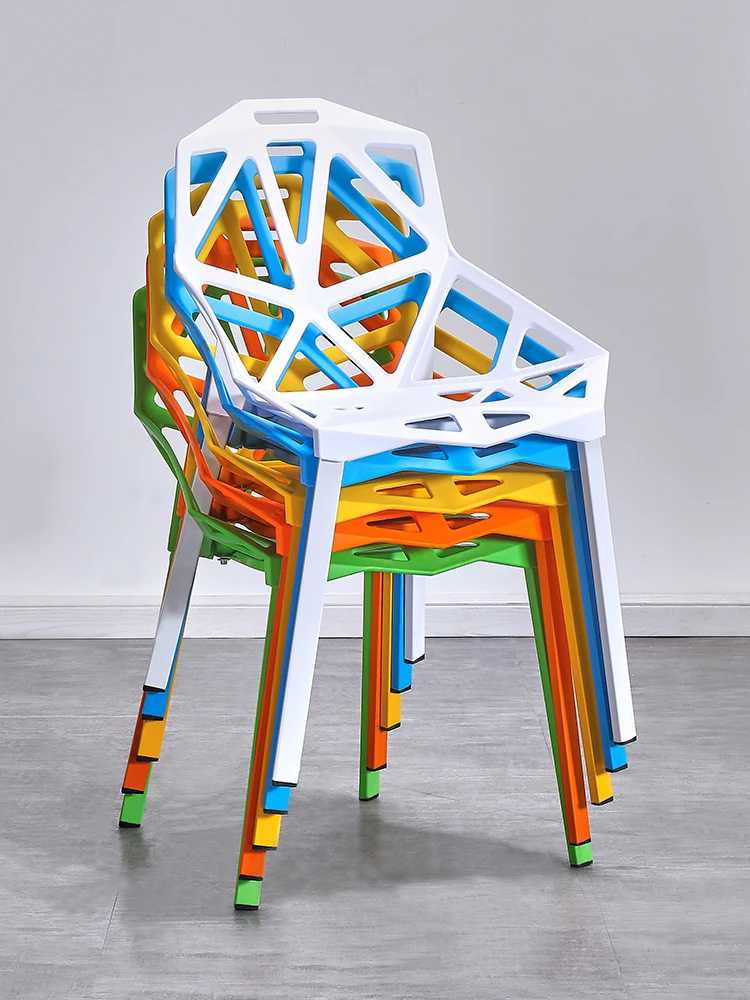 Стул современный простой для ленивых семейных североевропейских обеденных