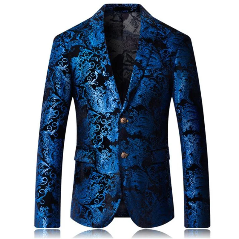

Suit mens blue jacket bronzing blazers chaquetas boda traje novio traje de boda hombre takım elbise trajes hombre modernos